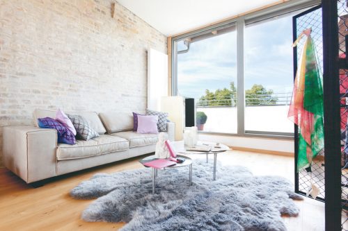 Eventlocation Penthouse in Kreuzberg: Loft Wohnung : Roof-Top - Studio Dachterrasse