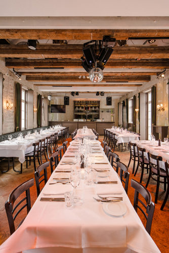 Club als Dinnerlocation