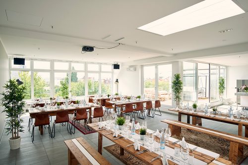 Rooftop Eventlocation Dinner in Berlin Charlottenburg